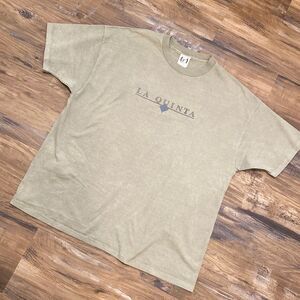 Vintage Embroidered Single Stitch La Quinta T Shirt